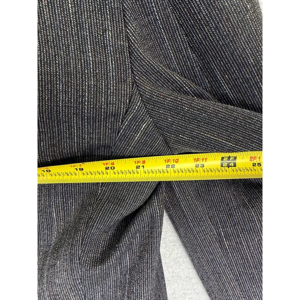 Francesco Maiolo Mens 42L Grey Wool Silk Blend‎ Hand Tailored Blazer Sport Coat